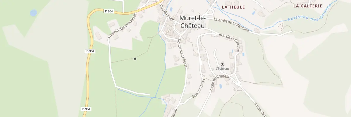 Plan du 5260 Al Pouzadou à Muret-le-Château