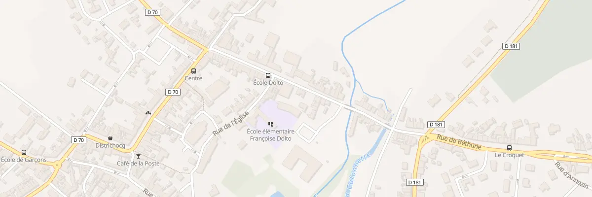 Plan du 480 Rue Principale à Chocques
