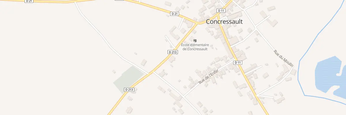 Plan du 7 Rue de la Mairie à Concressault