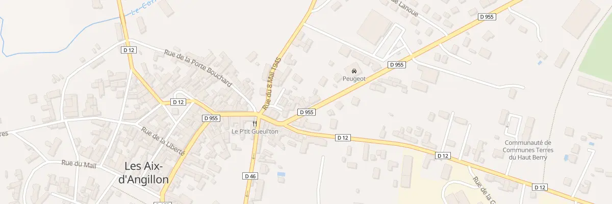Plan du 9 Rte de Sancerre aux Aix-d’Angillon