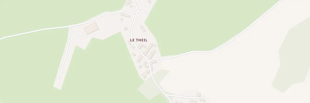 Plan du 5083 Le Theil à Château-sur-Cher