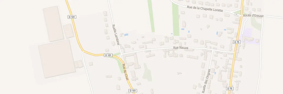 Plan du 28 Rue Neuve à Bailleul-le-Soc