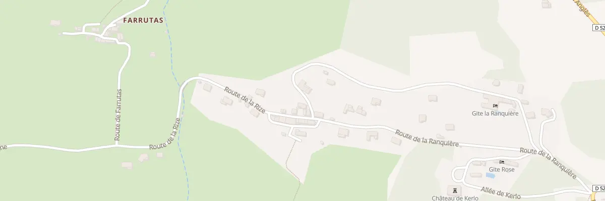 Plan du 5840 La Rize à Rouairoux