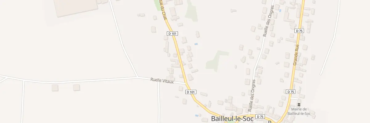 Plan du 16 Rue du Chat à Bailleul-le-Soc