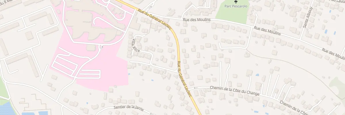 Plan du 32 Rue du Génèral Leclerc à Montfermeil