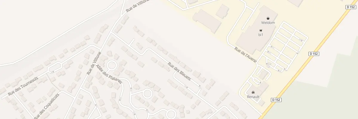 Plan du 13 Rue des Bleuets à La Chapelle-la-Reine
