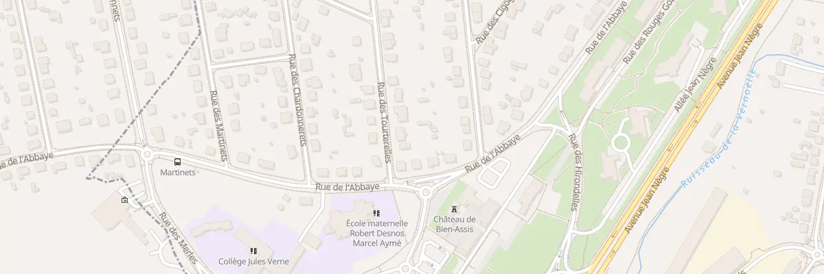 Plan du 6 Rue des Tourterelles à Montluçon