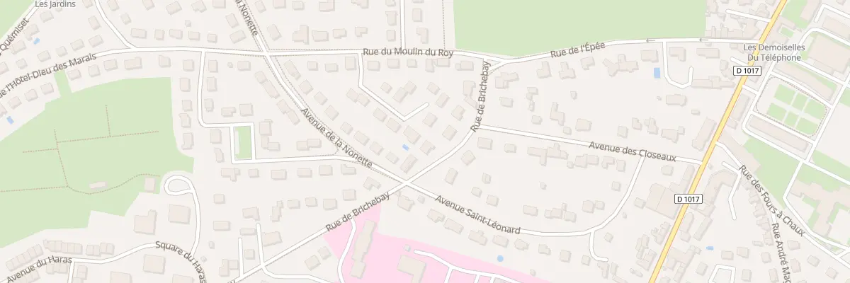 Plan du 10 Rue de Brichebay à Senlis