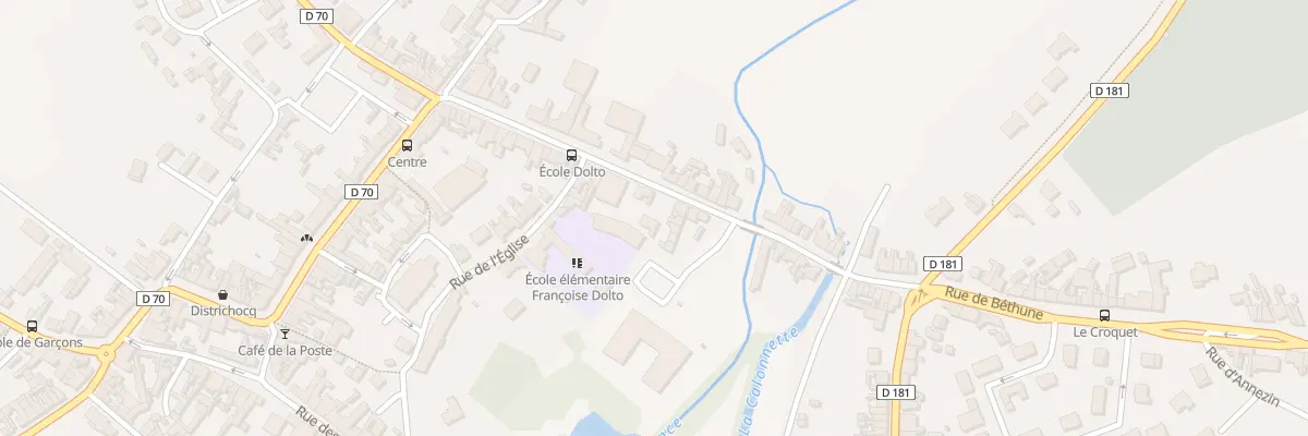 Plan du 490 Rue Principale à Chocques