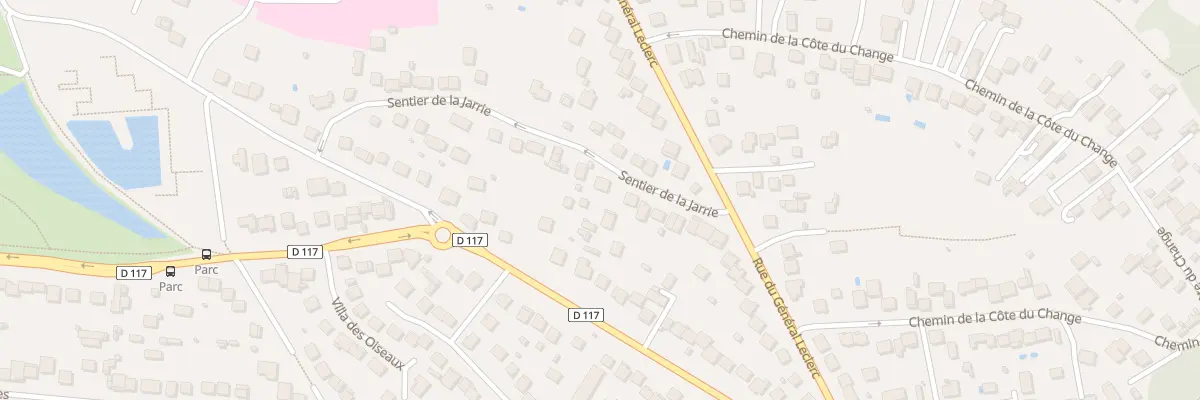 Plan du 44 Sen de la Jarrie à Montfermeil