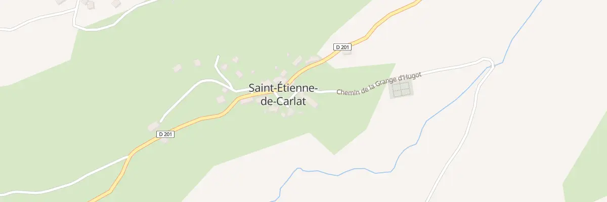 Plan du 5016 Le Bourg à Saint-Étienne-de-Carlat
