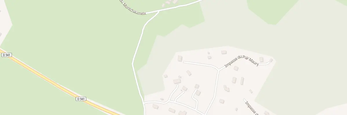 Plan du 5374 Puy Maury à Condat-en-Combraille