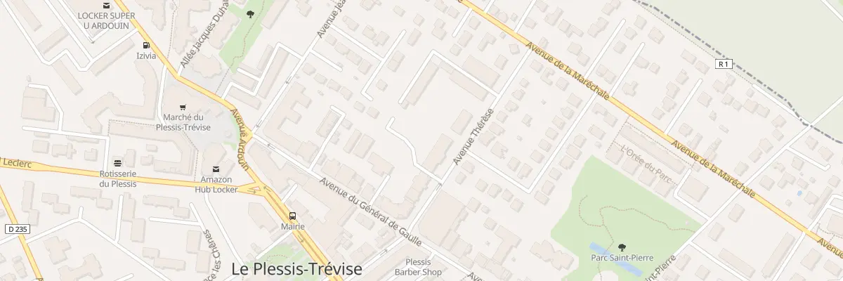 Plan du 13 Av Thérèse au Plessis-Trévise