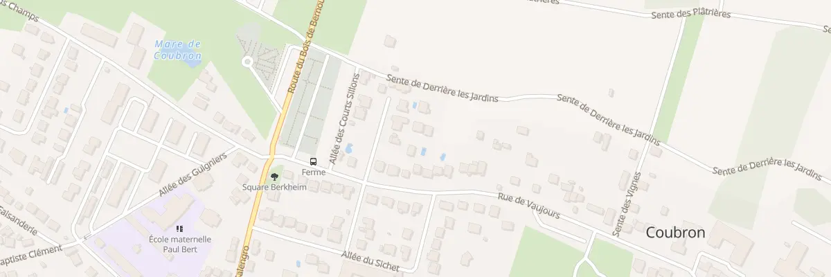 Plan du 70 Rue de Vaujours à Coubron