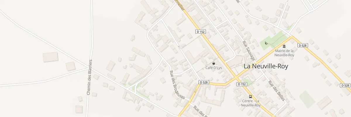 Plan du 412 Rue des Brodeuses à La Neuville-Roy