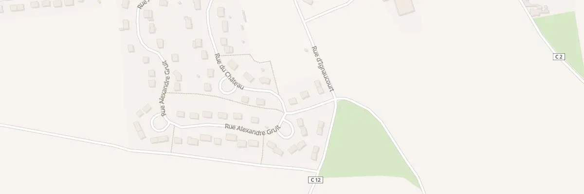 Plan du 21 Rue du Château à Marcelcave