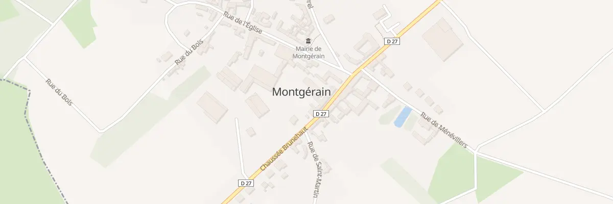 Plan du 18 Chs Brunehaut à Montgérain