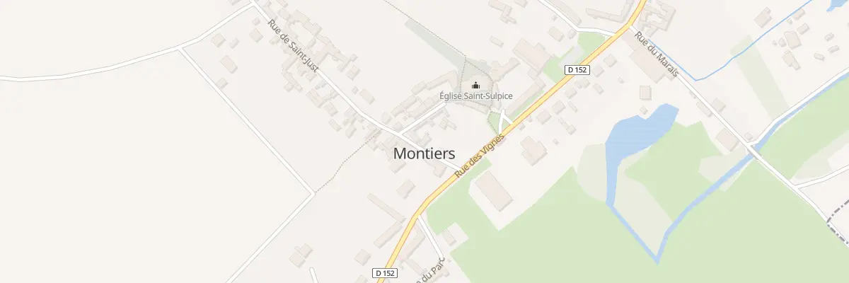 Plan du 4 Rue de St Just à Montiers