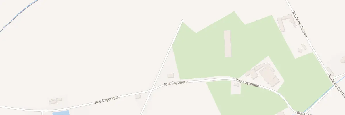 Plan du 600 Rue Cayonque à Borre