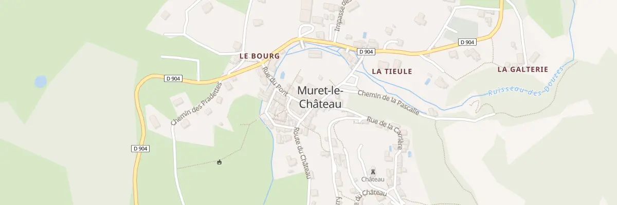 Plan du 5019 Muret à Muret-le-Château