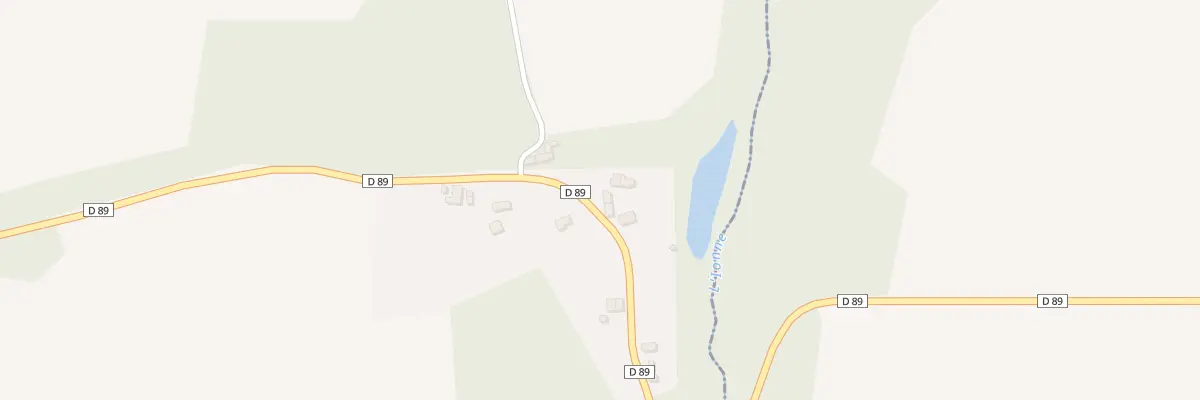 Plan du 101 La Gaucherie à Dampierre-en-Crot