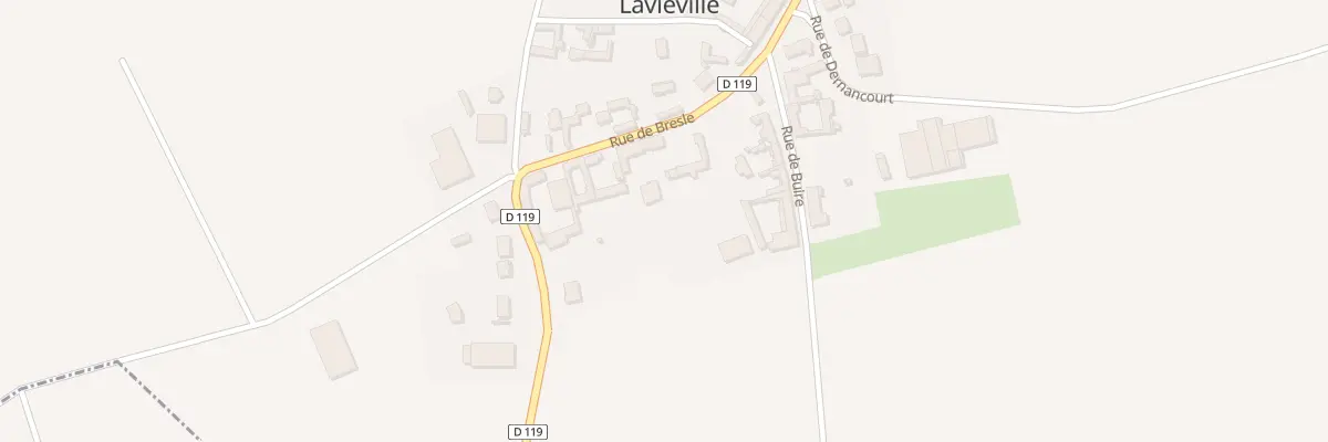 Plan du 9 Rue de Bresle à Laviéville