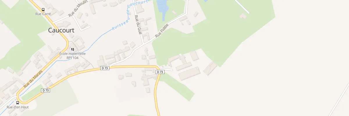 Plan du 18 Rue d’En Haut à Caucourt