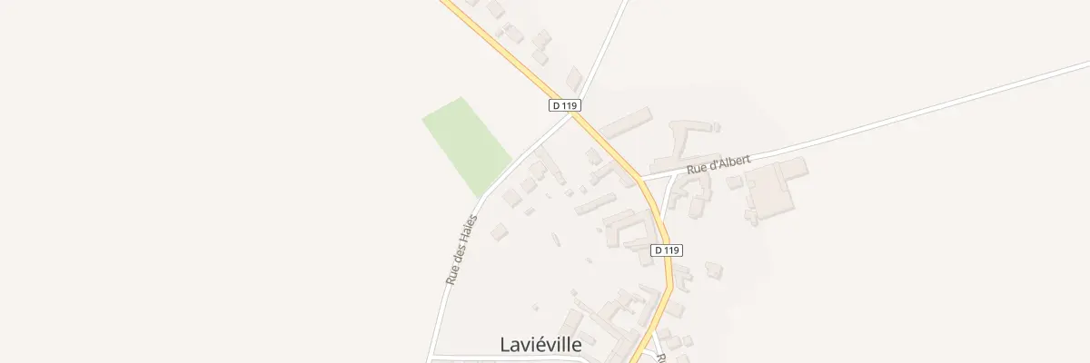 Plan du 5 Rue des Haies à Laviéville