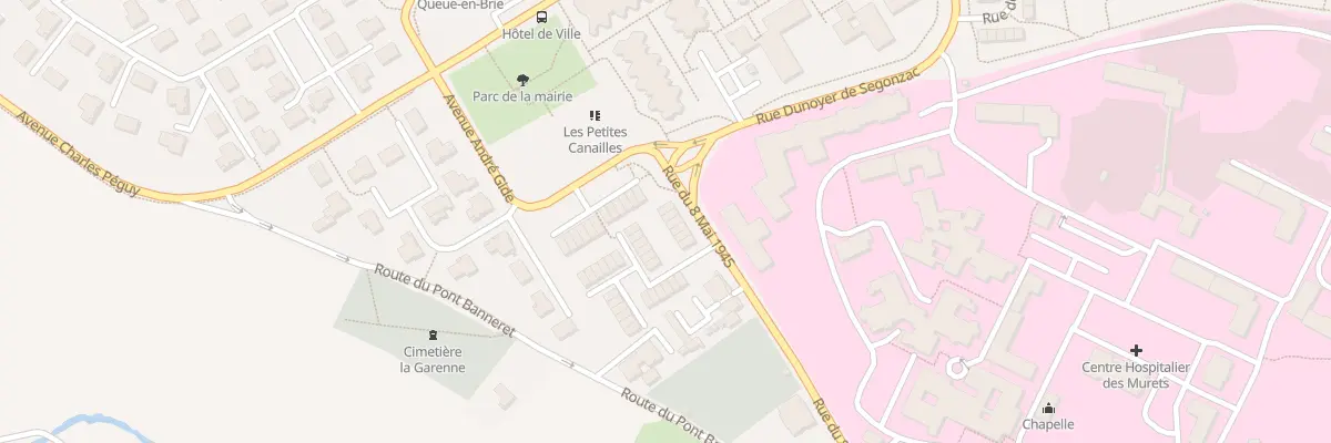 Plan du 4 Rue du 8 Mai 1945 à La Queue-en-Brie