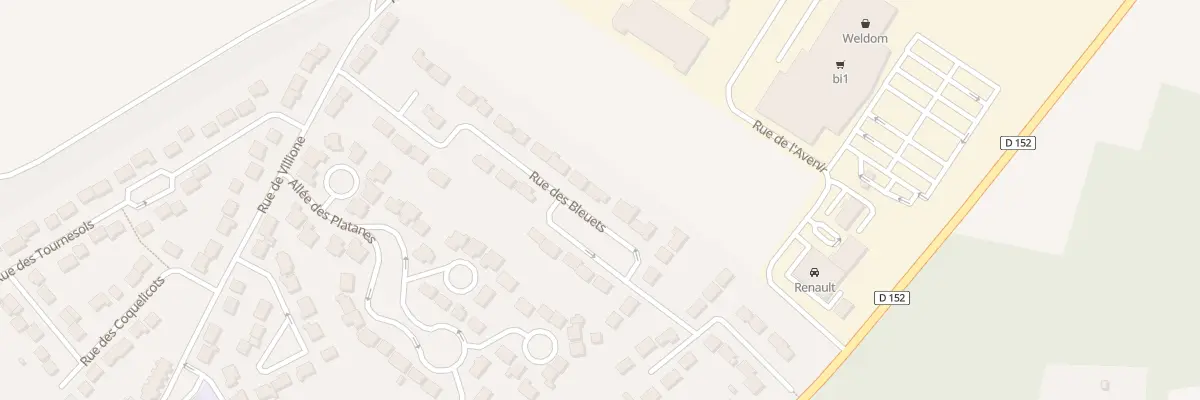 Plan du 17 Rue des Bleuets à La Chapelle-la-Reine