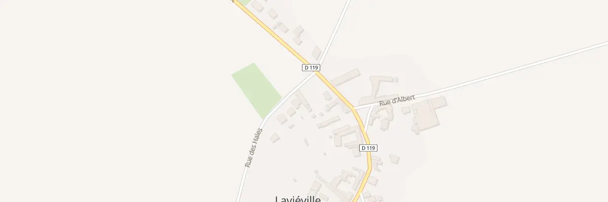 Plan du 3 Rue des Haies à Laviéville