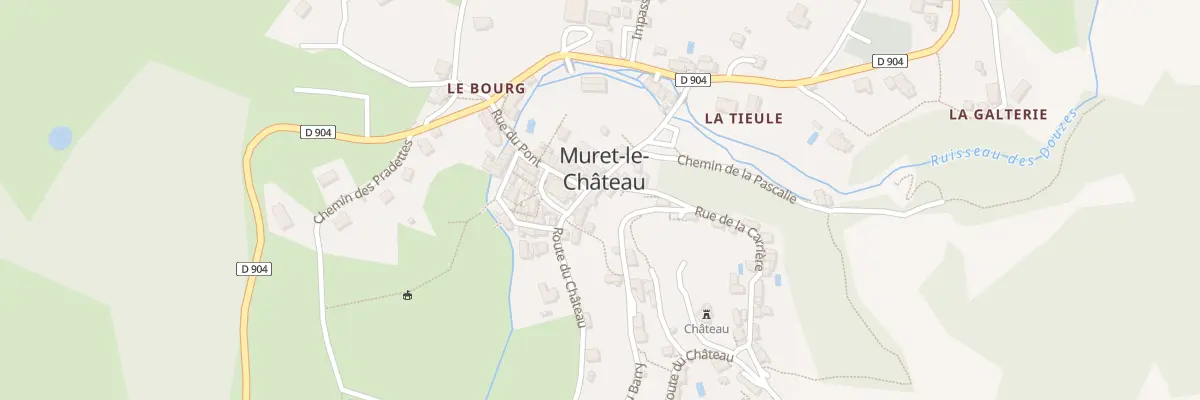 Plan du 5284 Carriere Longue à Muret-le-Château