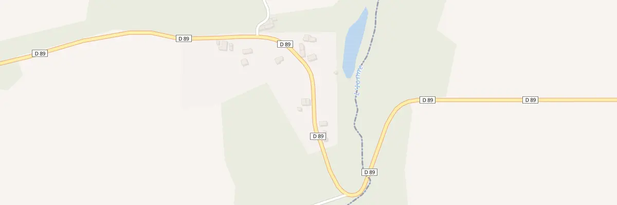 Plan du 106 La Gaucherie à Dampierre-en-Crot