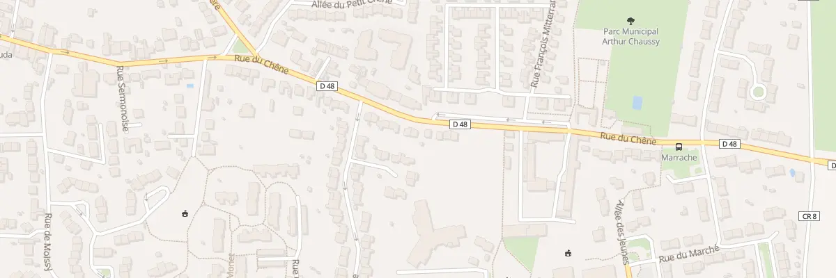 Plan du 29 Rue du Chêne à Combs-la-Ville