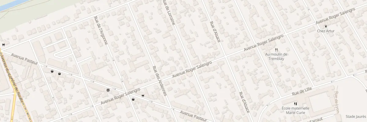 Plan du 30 Rue de Lorraine à Tremblay-en-France