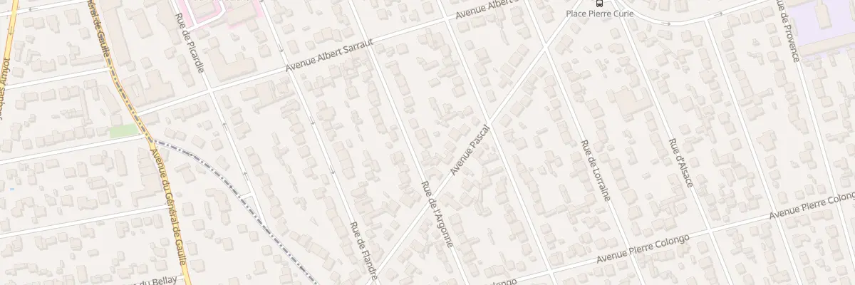Plan du 75 Rue de l’Argonne à Tremblay-en-France