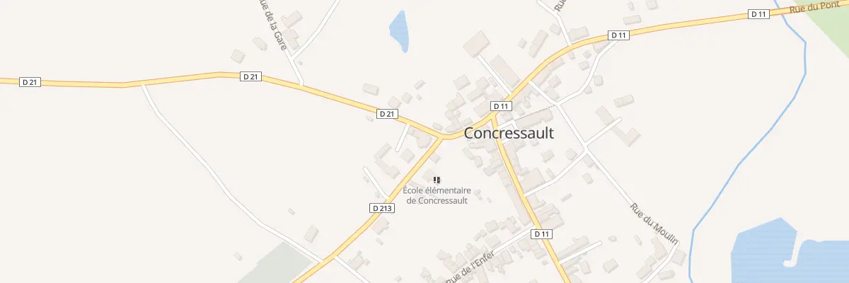 Plan du 4 Rue de Sologne à Concressault