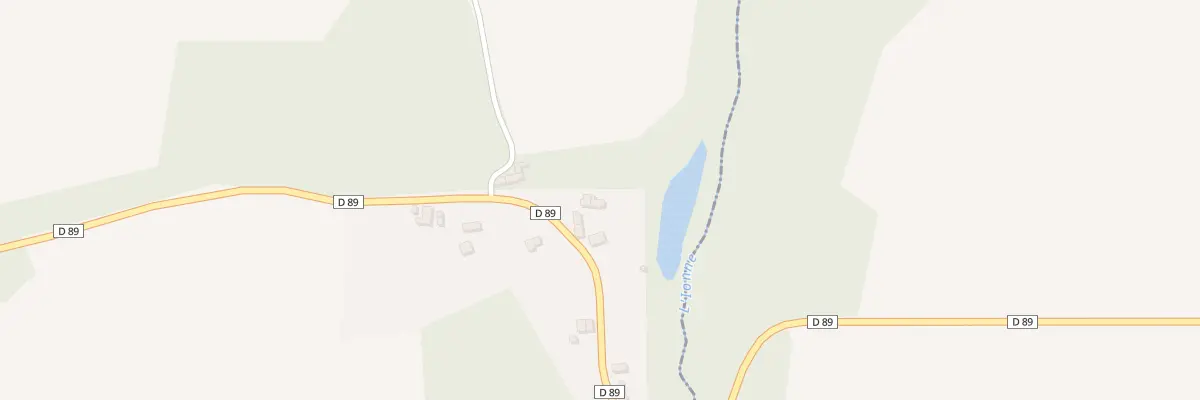 Plan du 100 La Gaucherie à Dampierre-en-Crot