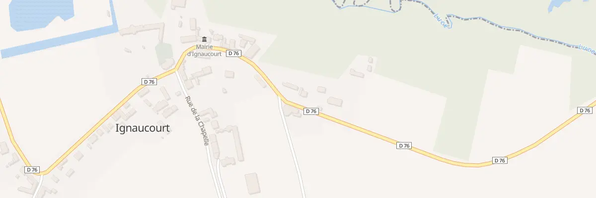 Plan du 23 Le Village à Ignaucourt