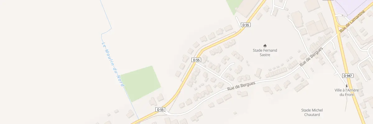 Plan du 118 Rue de la Libération à Hondschoote