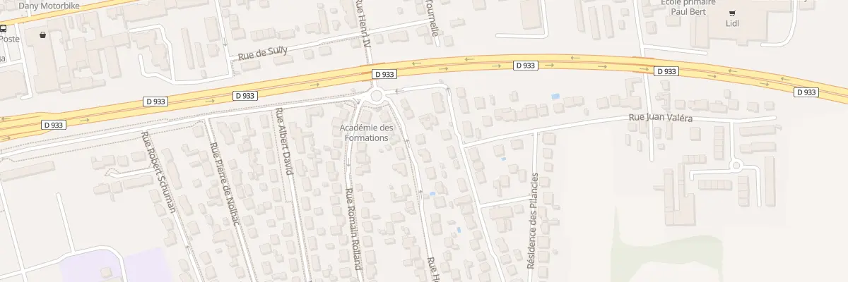 Plan du 5 Rue Henri Barbusse à Vaujours