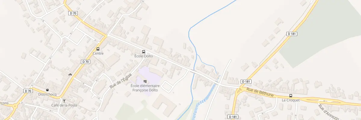 Plan du 549 Rue Principale à Chocques
