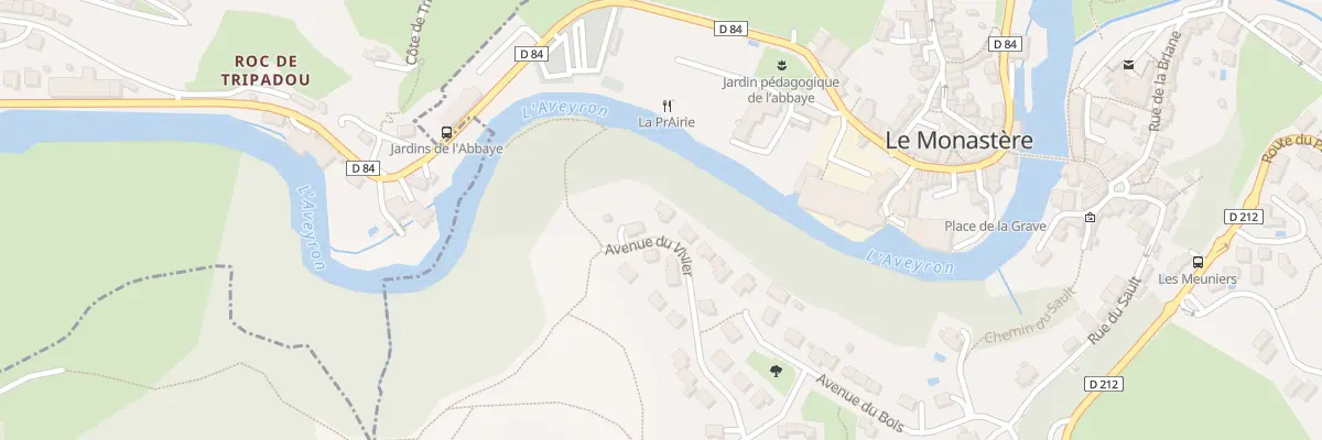 Plan du 30 Av du Vivier au Monastère