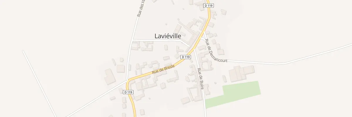 Plan du 2B Rue de Bresle à Laviéville