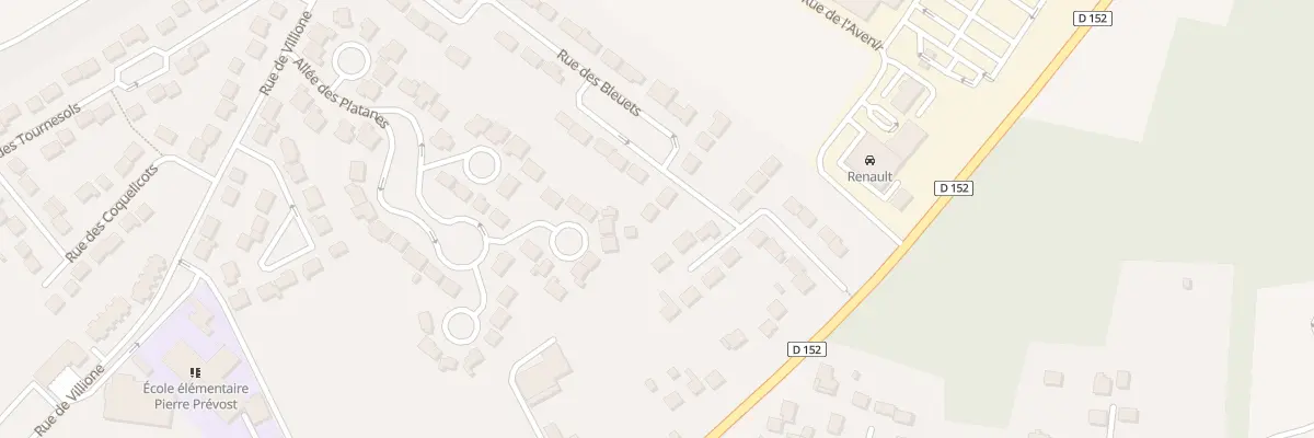 Plan du 26 Rue des Bleuets à La Chapelle-la-Reine