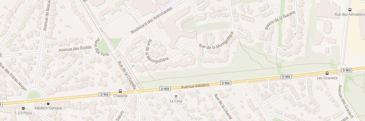 Plan du 1 Rue de la Montgolfiere à Noisy-le-Grand