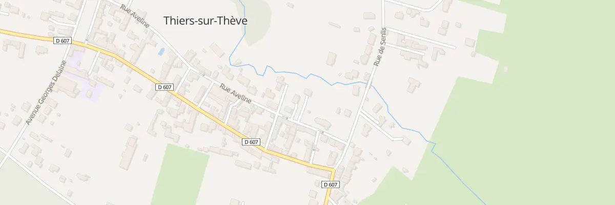 Plan du 21 Rue Aveline à Thiers-sur-Thève
