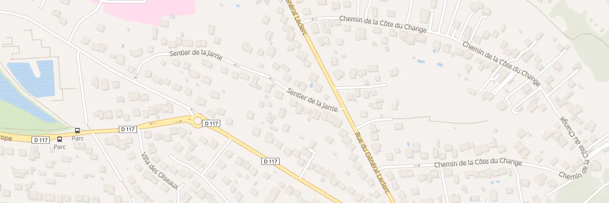 Plan du 46 Sen de la Jarrie à Montfermeil