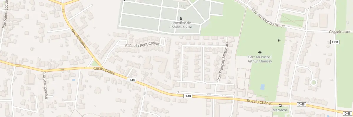 Plan du 51 Rue Francois Mitterrand à Combs-la-Ville