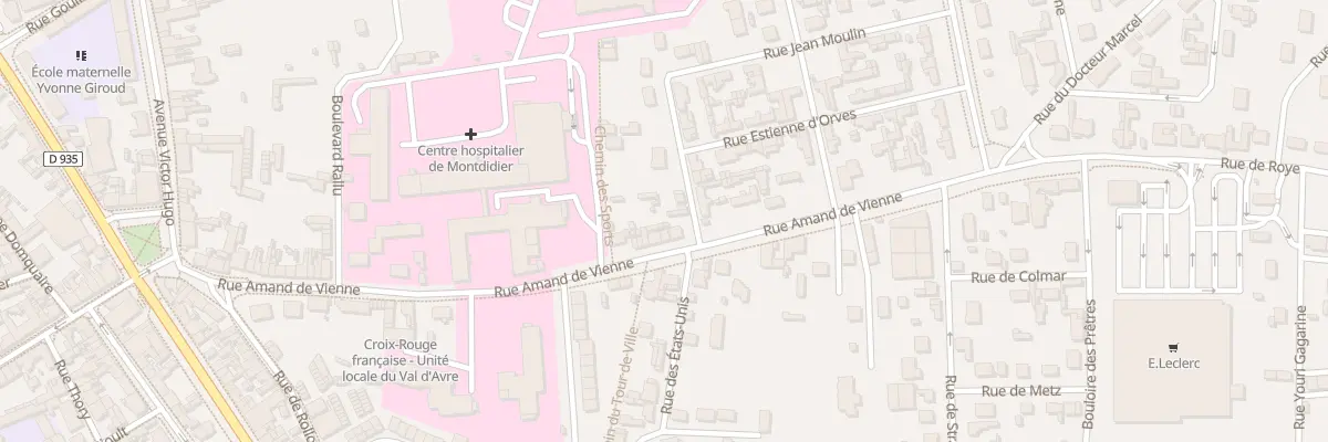 Plan du 37 Rue Amand de Vienne à Montdidier